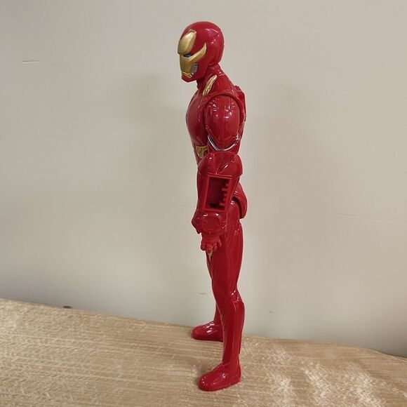 Iron Man Marvel Hasbro Red Suit Acruon Figure 12" - Picture 5 of 12